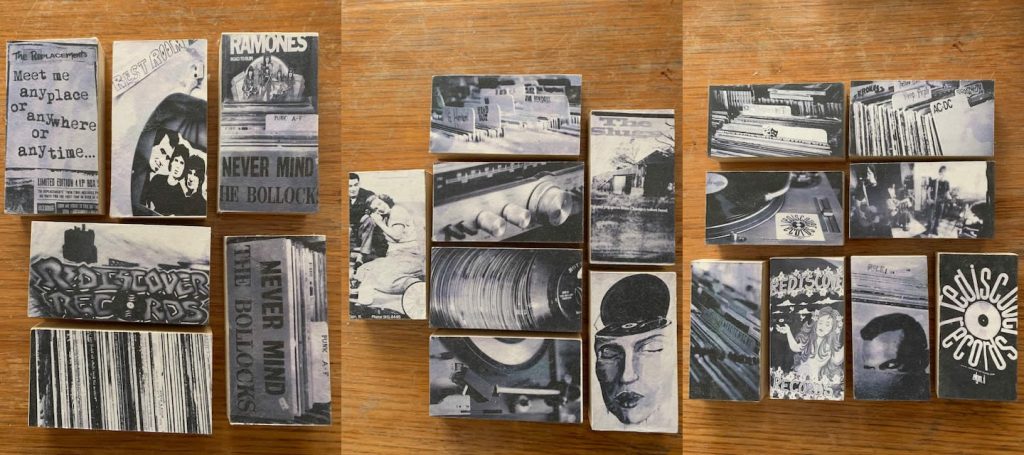 Black and White Rediscover Records Photos by Jane Erlandson
