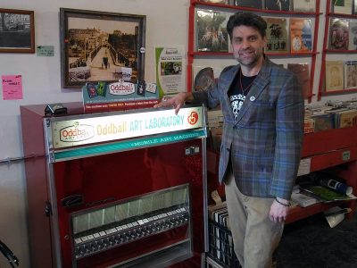Mobile Art Machine at Rediscover Records