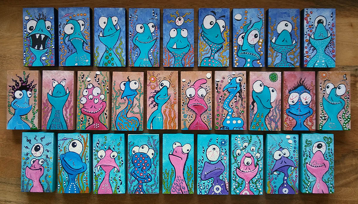 Tiny Monsters by BaM!