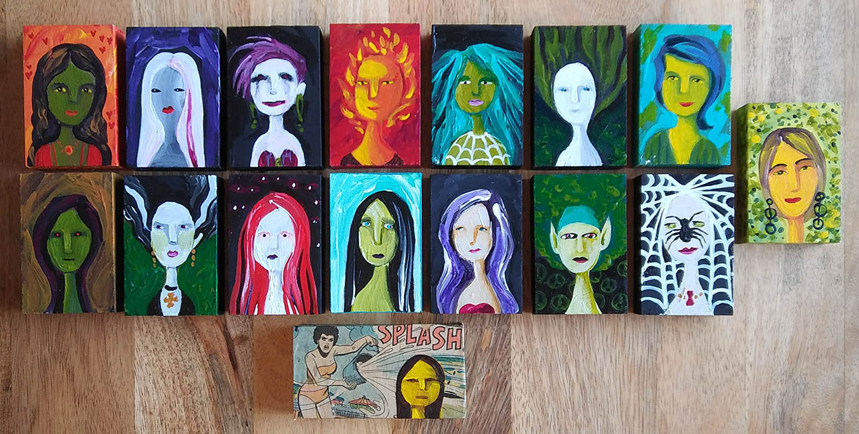 Monster 'Pam People' Art Blocks