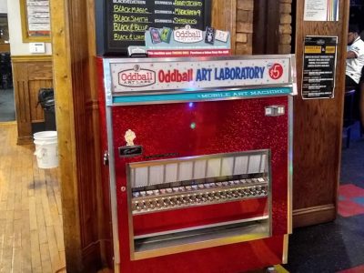Mobile Art Machine at Elgin Public House