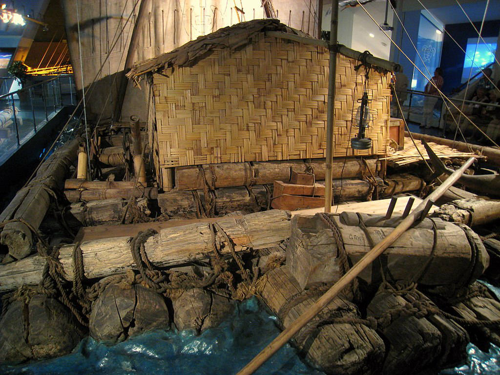 Kon-Tiki raft