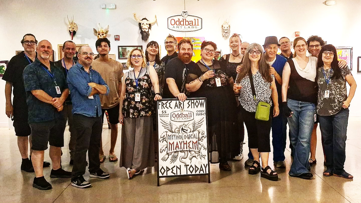 oddball art labs mythological mayhem july 2025