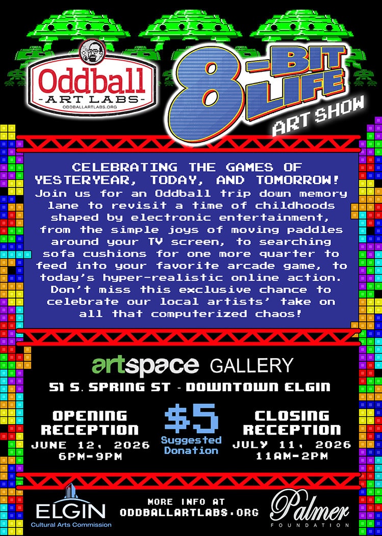 8 bit life postcard back