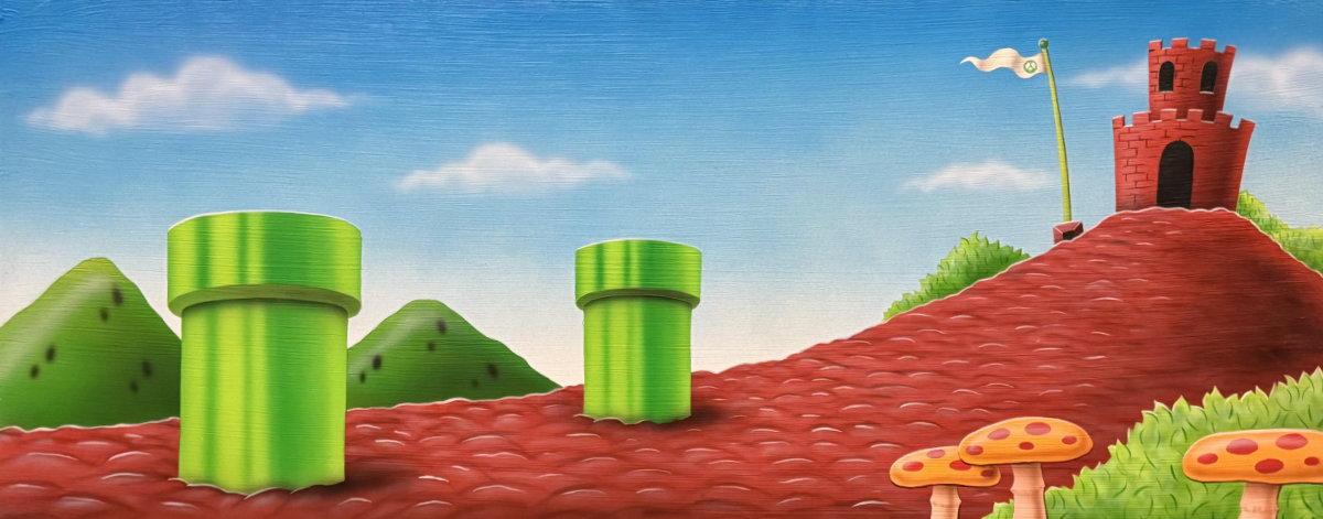 famous video game level one