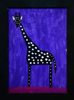 david bremer black giraffe