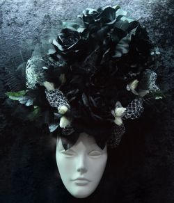 horror floral bride